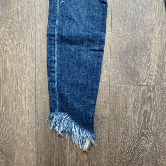 Joe’s Jeans Skinny Jeans Icon Aydin Distressed asymmetrical hem frayed knee - Picture 8 of 16